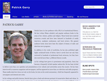 Tablet Screenshot of patrickgarry.com
